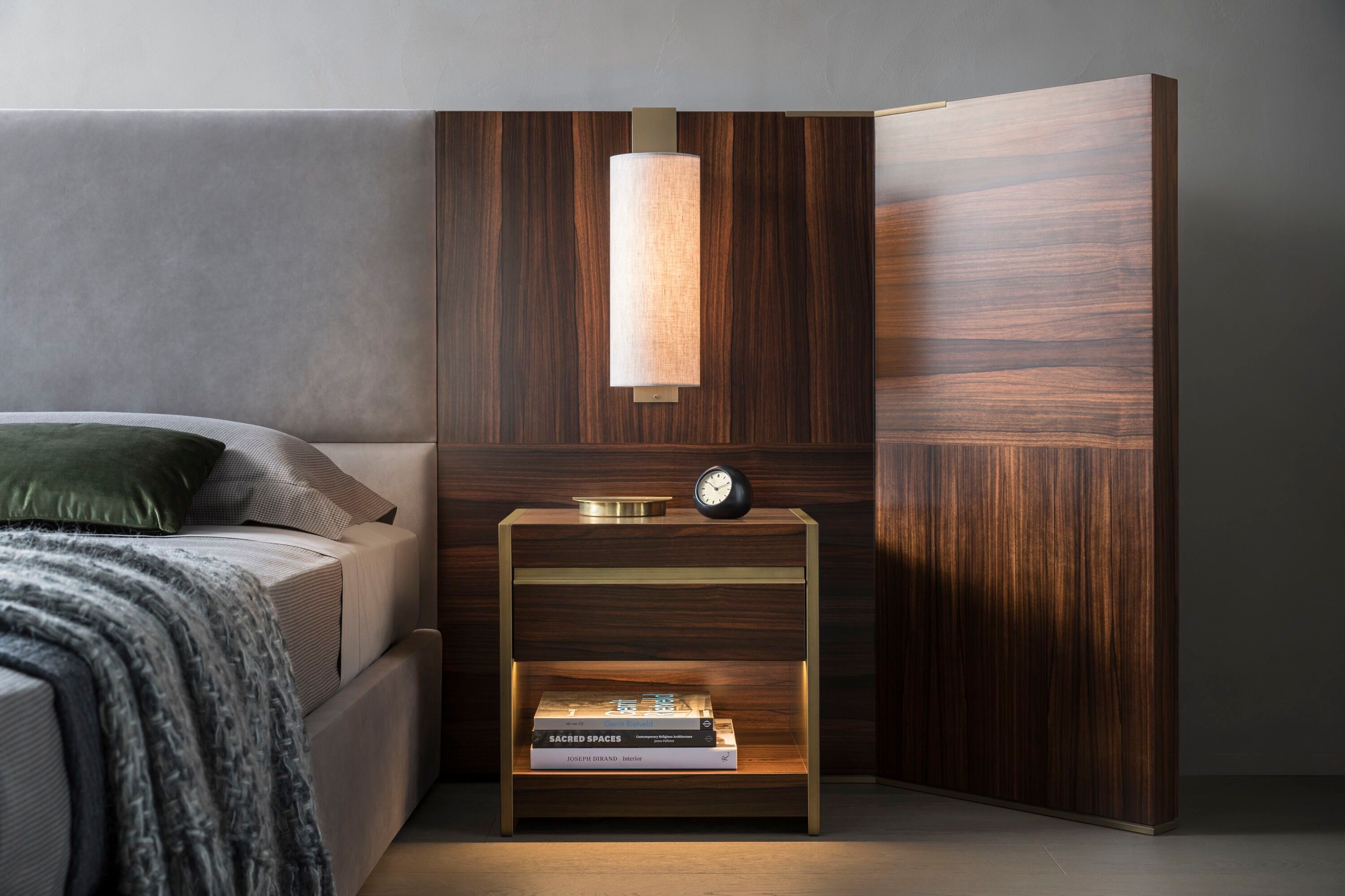 Прямоугольная тумбочка из эвкалипта с ящиками OAK Metronome ARCH-00069070 - Вид №2