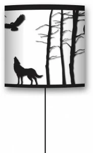 CONCEPTUWALL Цилиндрический абажур Foret enchantee