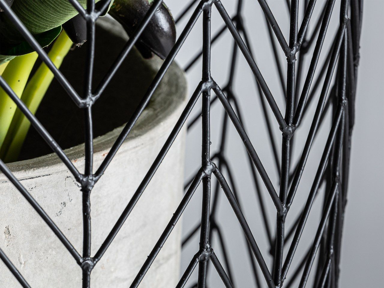 Набор цементных и железных Горшков Vical Home Plissé Metal ARCH-00077111 - Вид №3