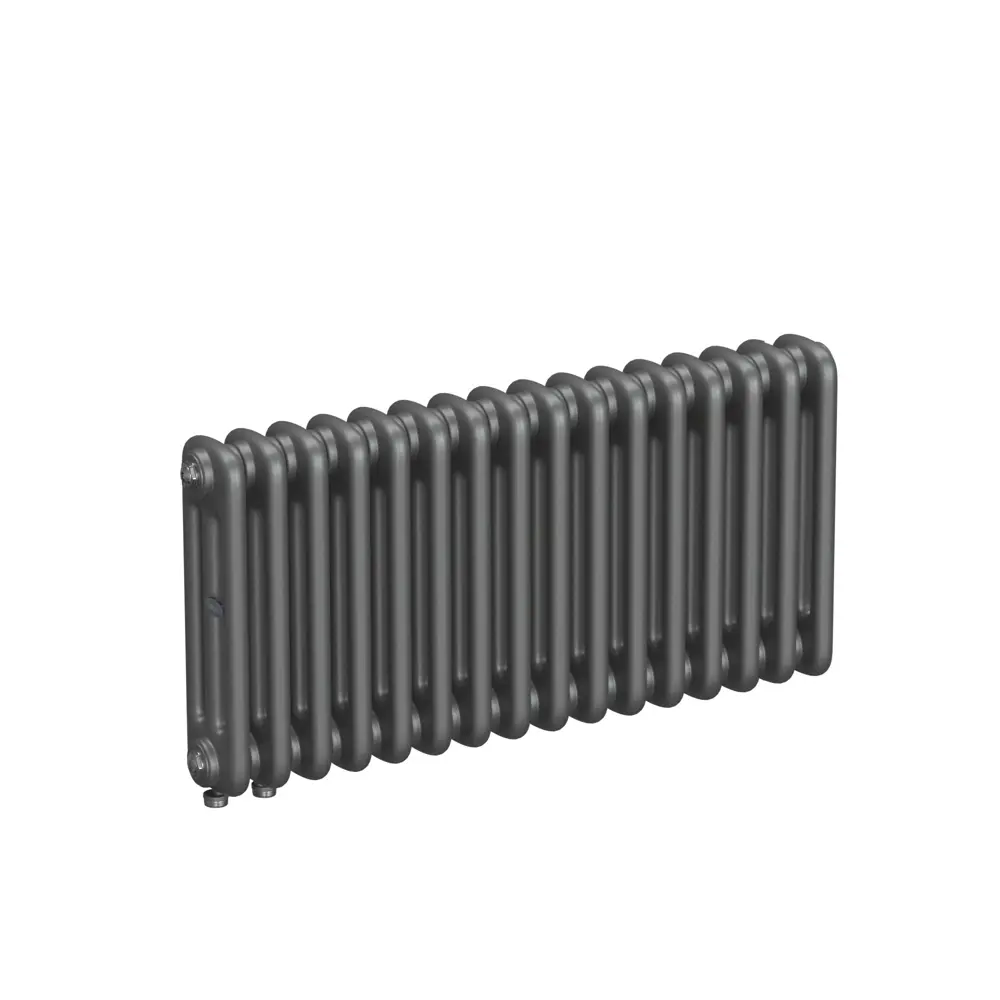 Радиатор трубчатый Rifar Tubog TUB 3037-16TI DV1 300/107 16 секций нижнее подключение сталь серый STLM-2144502