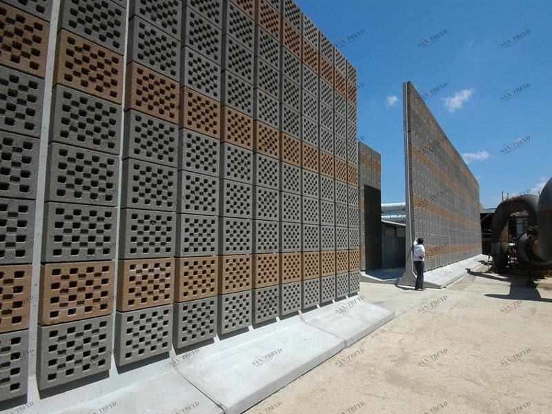 Edil Leca Infrastrutture Самоустойчивый звукопоглощающий и звукоизоляционный барьер sun-id-1386502