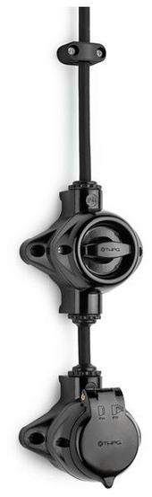 THPG Единая водонепроницаемая электрическая розетка из бакелита  100828  - Вид №2