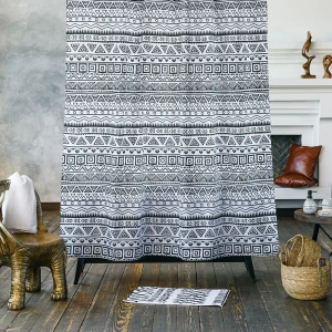 Штора для душа Moroshka Nomads 180x180 см, полиэстер, цвет белый