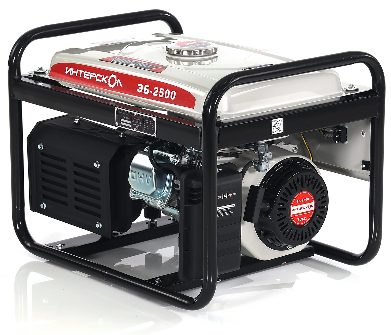Электрогенератор   бензиновый Интерскол ЭБ-2500 9106297 STDN-0123611 - Вид №4