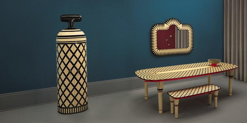 Scarlet Splendour Прямоугольный обеденный стол Vanilla noir sun-id-1441711 - Вид №4