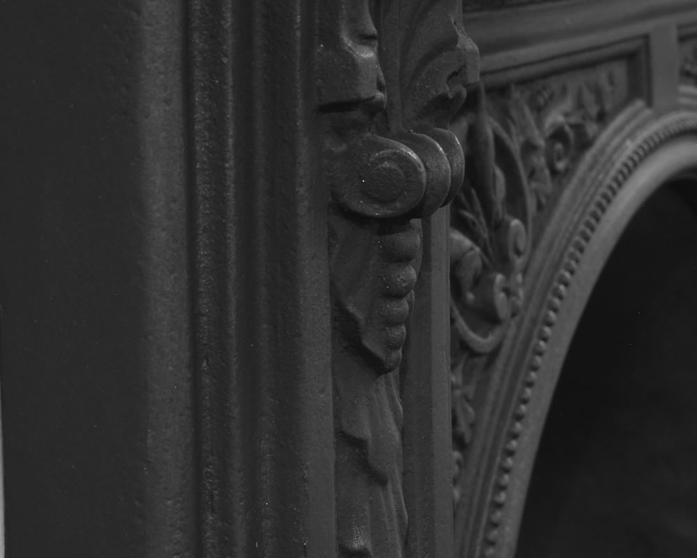 RX094 Чугунный комбинированный камин Melrose Сarronheating  - Вид №3