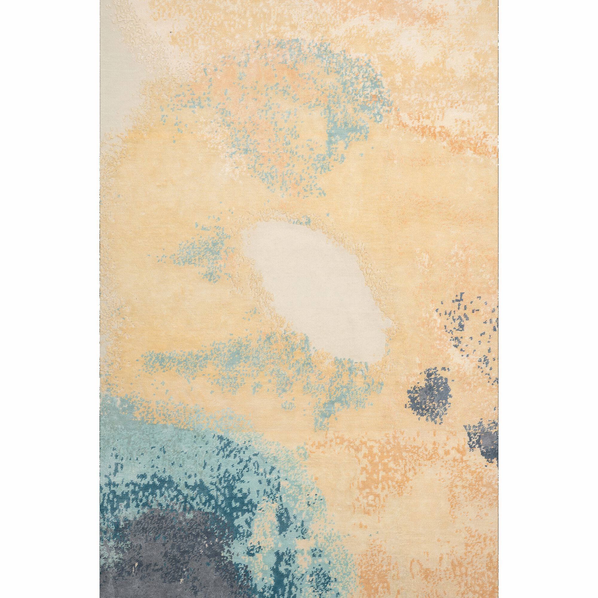 Китайский чистый шелк и шерсть ручной работы индийский ковер Mantellassi 1926 METEORITES ARCH-00109154 - Вид №1