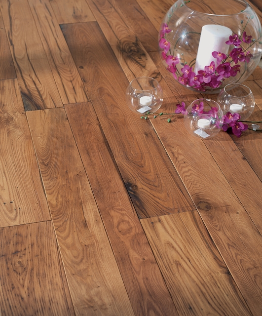 Tav4 Tifernoit Старые каштановые балки восстановления Parquet - Вид №2