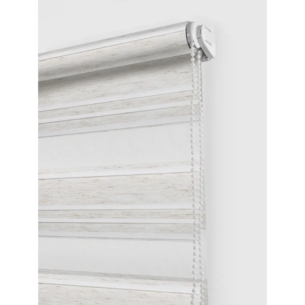 Штора рулонная день-ночь Granada 60x160 см экрю MIAMOZA Коллекция 2024г STLM-2159844 - Вид №1