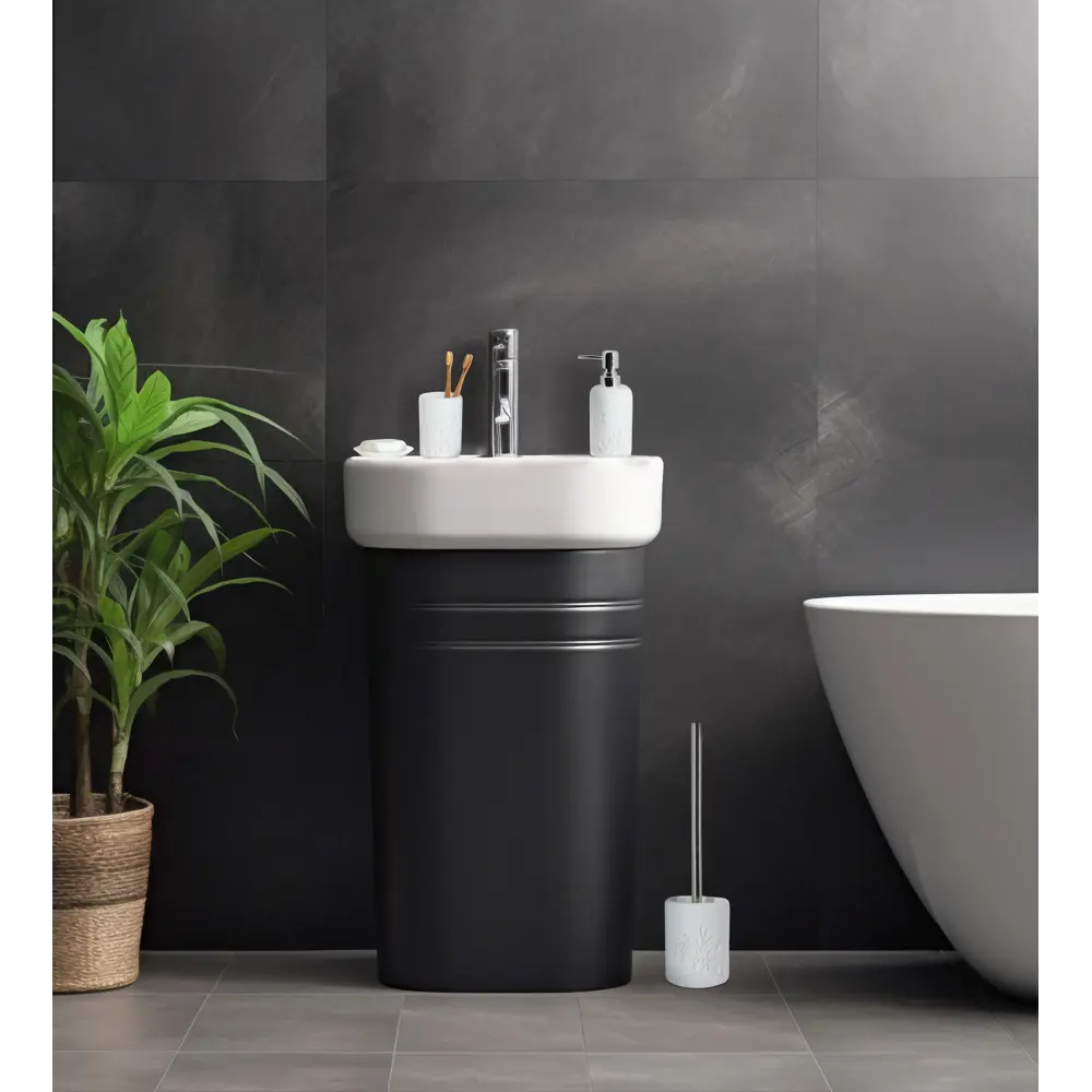 Мыльница Swensa Rame полирезина цвет белый STLM-2132270 - Вид №3