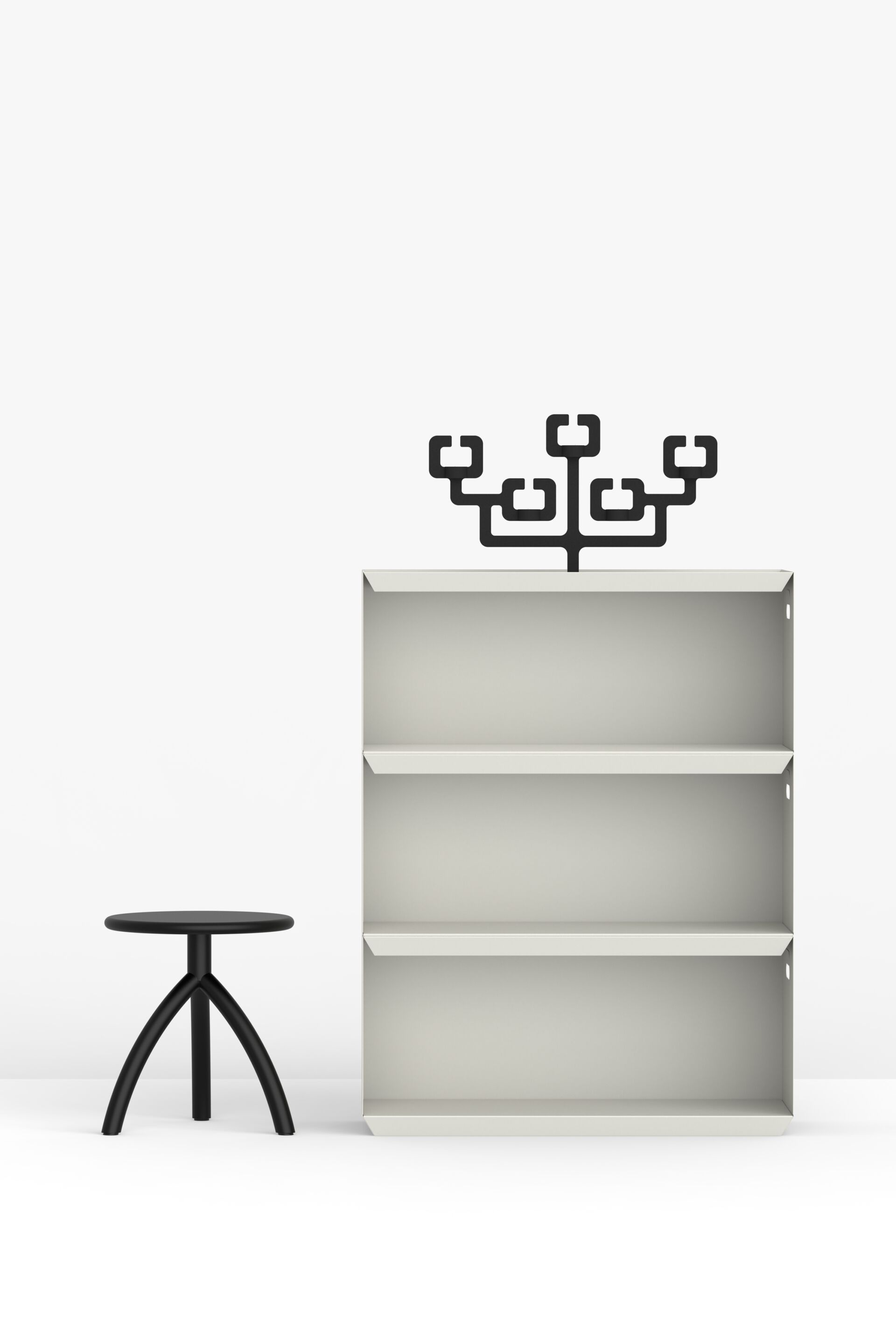 Алюминиевый табурет с порошковым покрытием FUNCTIONALS STOOL ARCH-00123495 - Вид №13