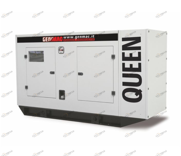 Дизельный генератор Genmac QUEEN G125JS в кожухе sun-id-1032505