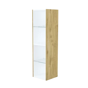 Корпус пенала подвесного Iddis Lahta LAH30V0i97 109x30x30.1 см цвет дуб светлый