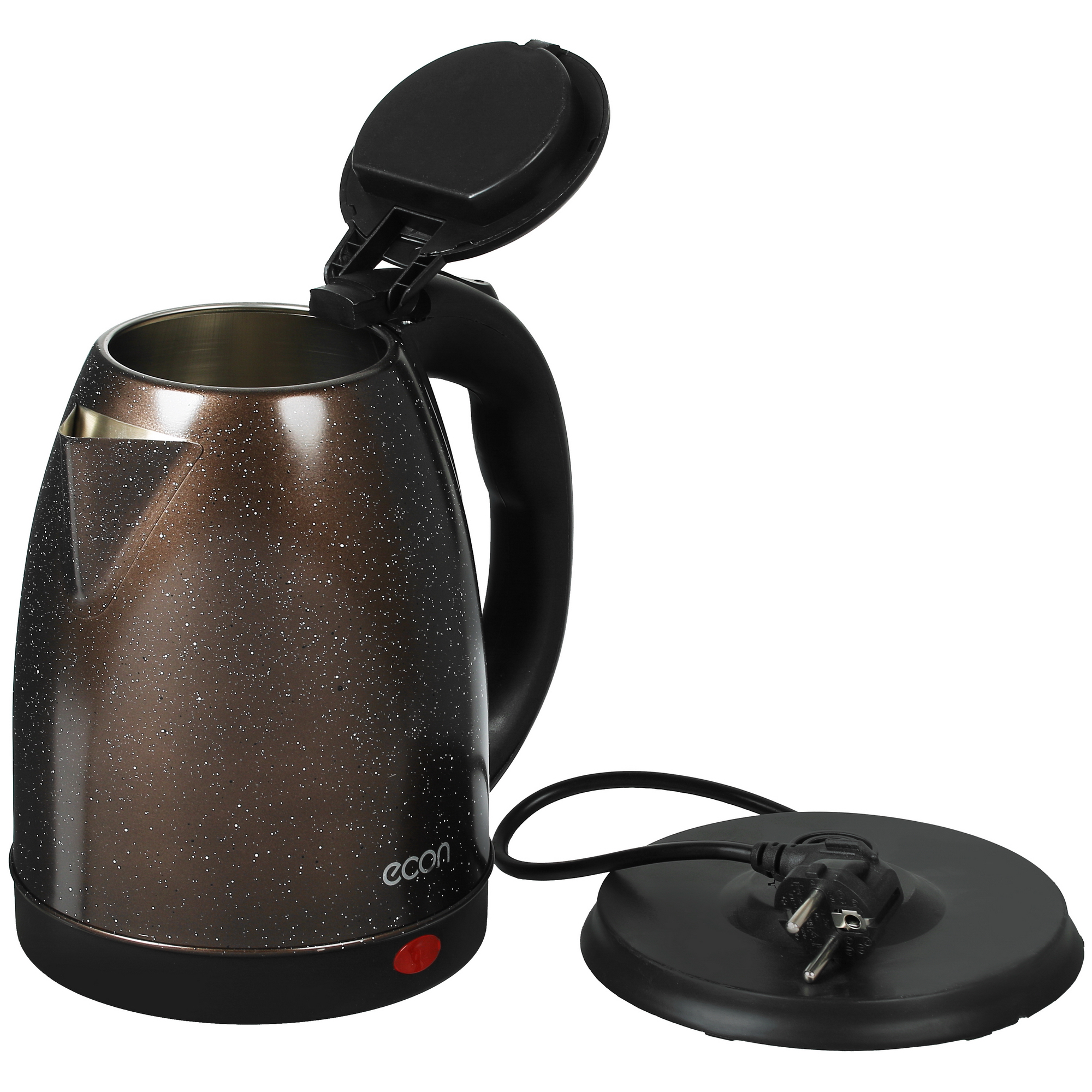 5353549 Электрочайник ECON ECO-1892KE коричневый STDN-0142244 - Вид №3