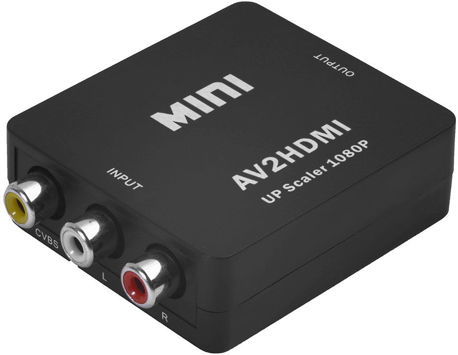 GL-v125 Конвертер av в hdmi 1.3 greenline, pal, ntsc, secam, 1080p, Greenconnect Santreyd 