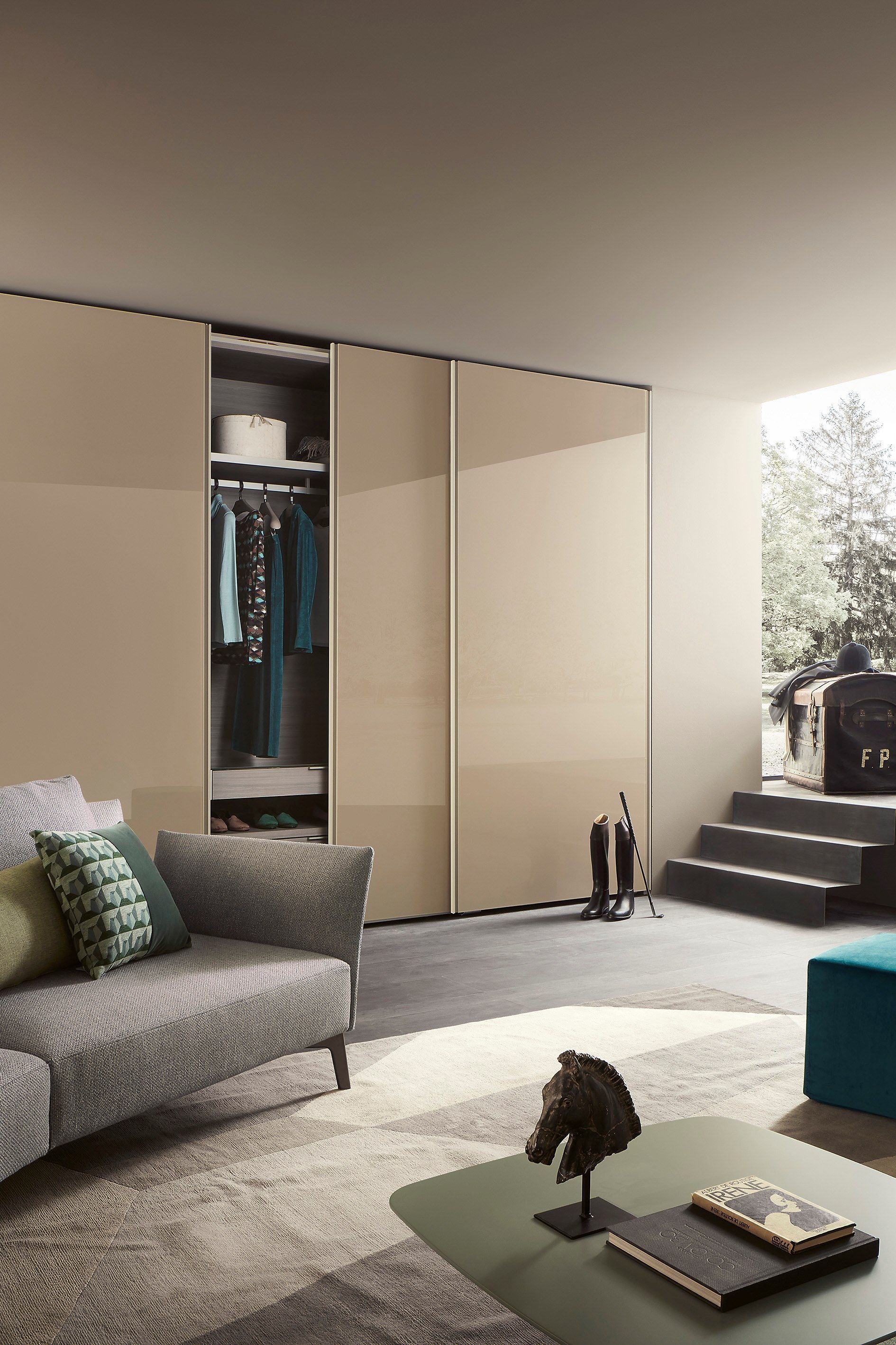 Шкаф с раздвижными дверями Lema шкаф на сантиметр-качели ARCH-00037552 - Вид №3