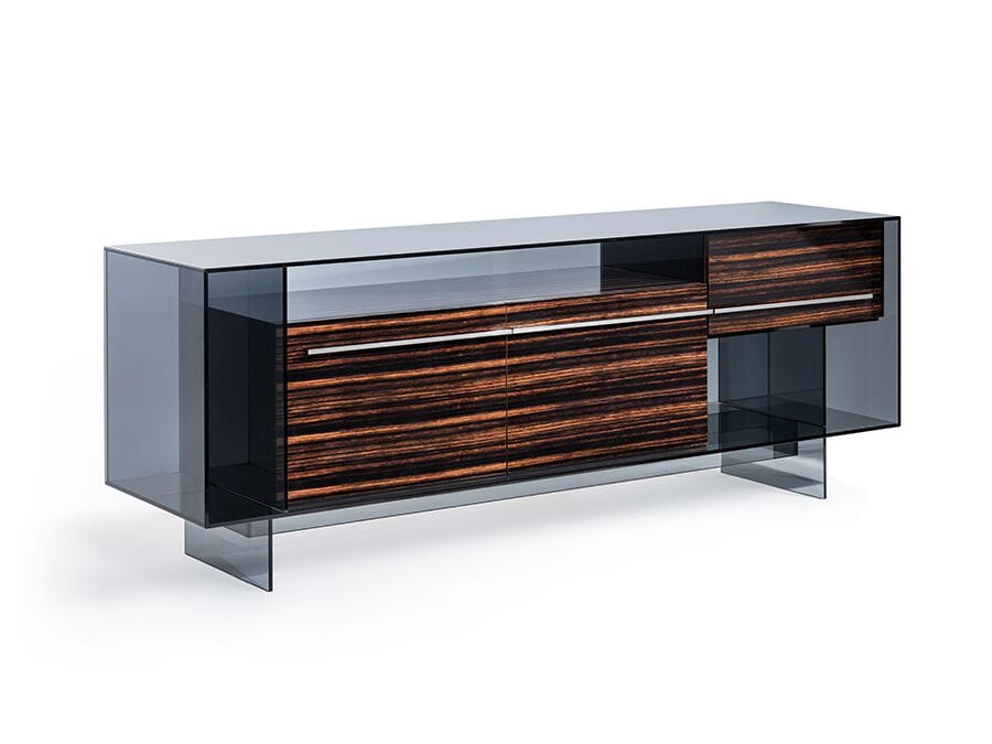 Шкаф из дерева и стекла HC28 maison LEVHIA ARCH-00041781 - Вид №1