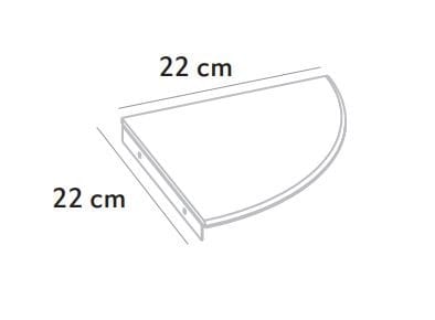 Полка для ванной в Akron© Acquabella Выставка ARCH-00132214 - Вид №2