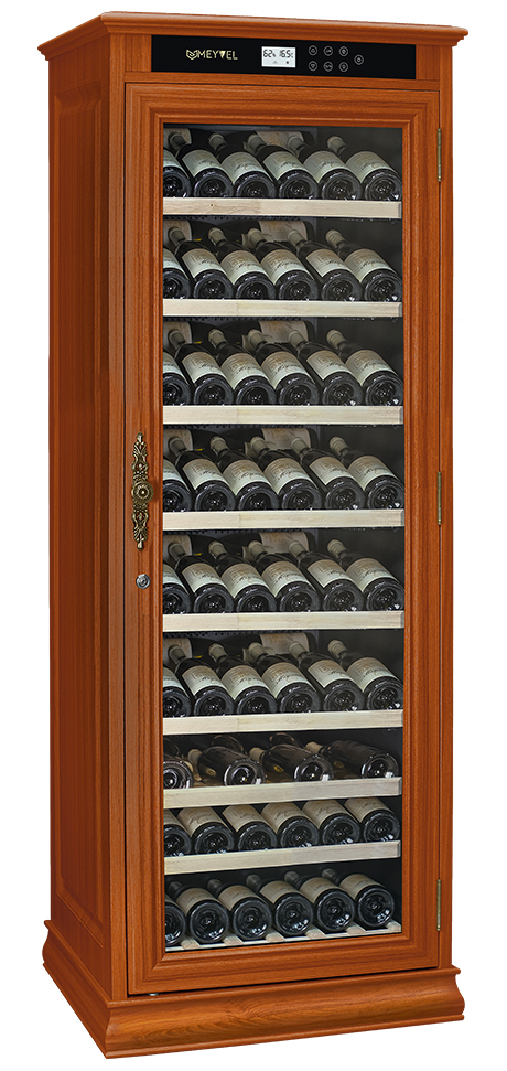 9186693 Винный шкаф Meyvel MV102-WA1-C коричневый STDN-0091505 - Вид №1