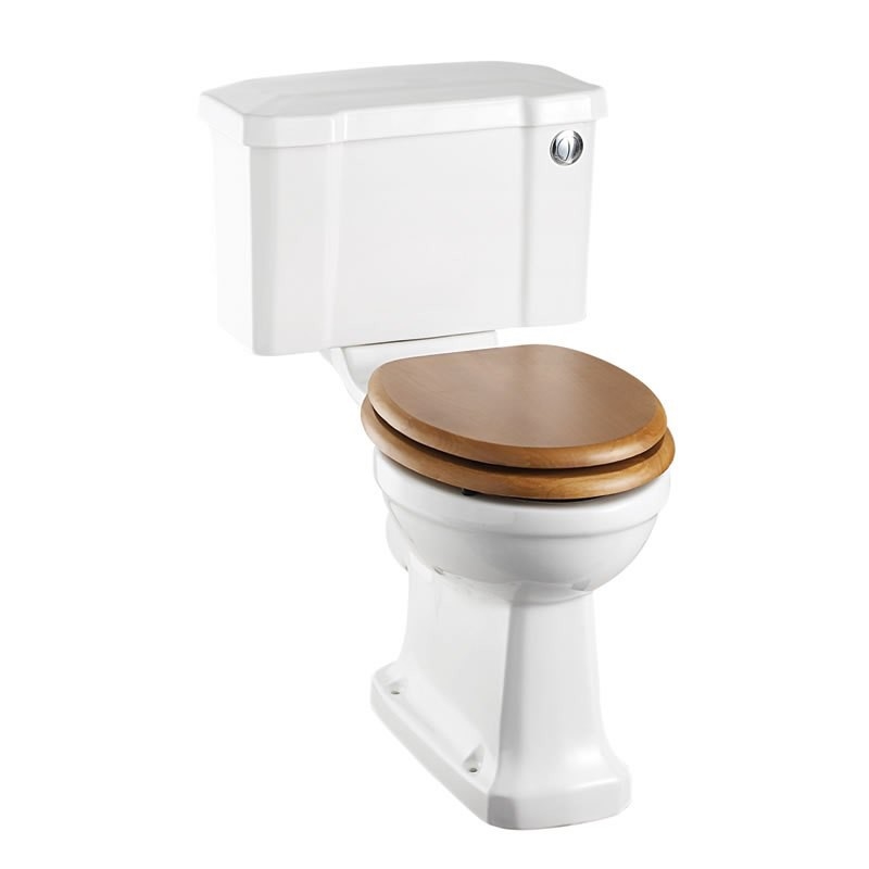 P12, C2 Компакт унитаз с бачком Белый Burlington REGAL Англия - Вид №1