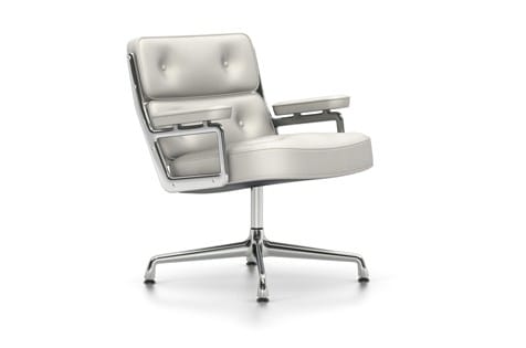 Вращающееся кресло с кожаными спицами VITRA Lobby Chair ARCH-00068846 - Вид №10