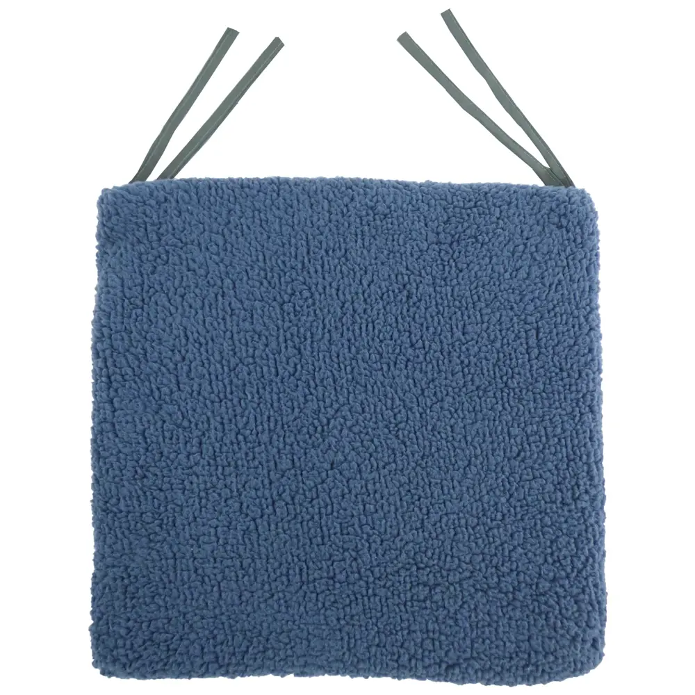 Галета для стула «Шерпа», 40x40 см, цвет серо-синий Santreyd STLM-2206638