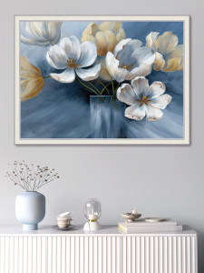 91145462 Картина в раме "Запах лета 2" 57x77 см STLM-0499654 GRAFIS-ART