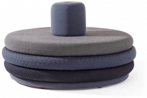 Richard Lampert Изогнутый диван из ткани Tom