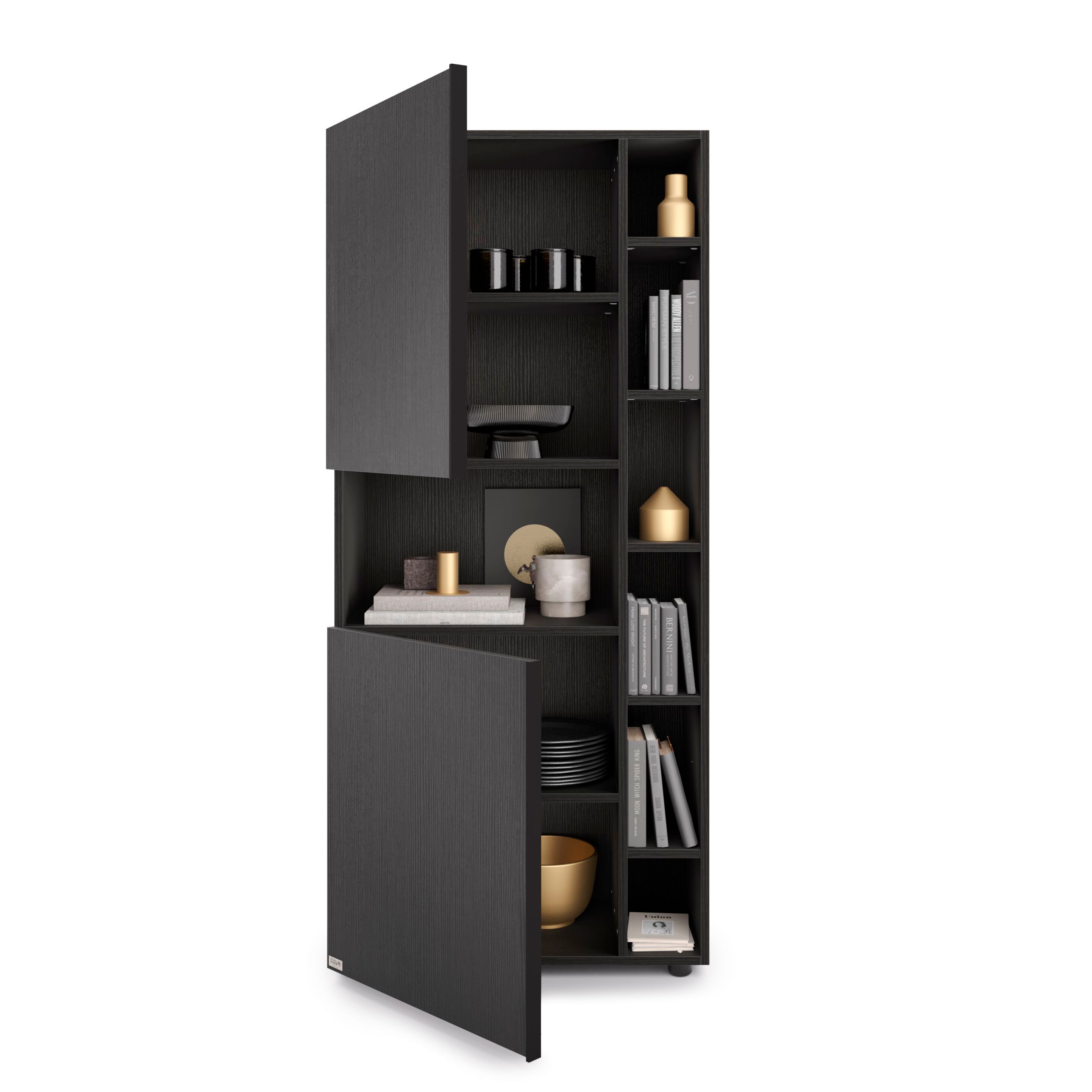 Настенный книжный шкаф из меламинированного материала Mobili Fiver ROMINA ARCH-00138664 - Вид №29