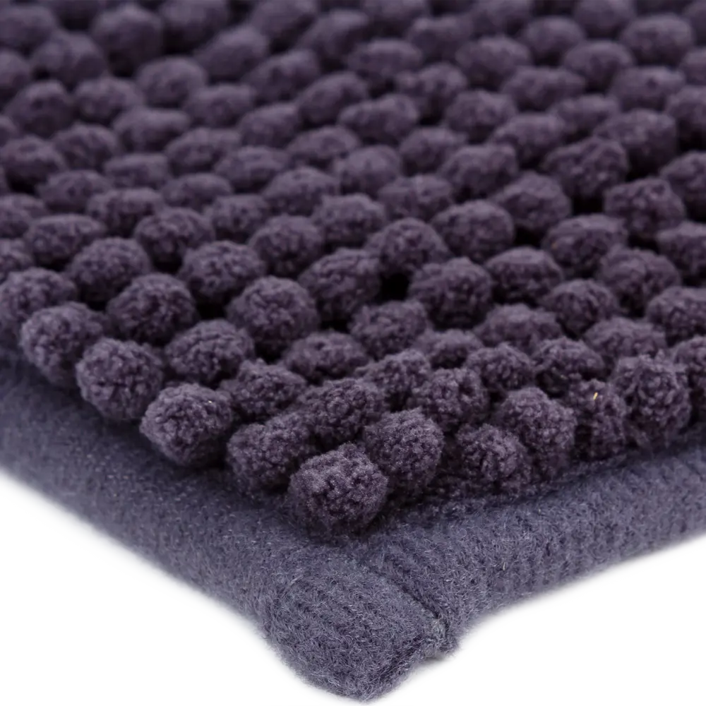 Коврик для ванной комнаты Merci 45х70 см цвет антрацит АКВАДЕКОР STLM-2061321 - Вид №1