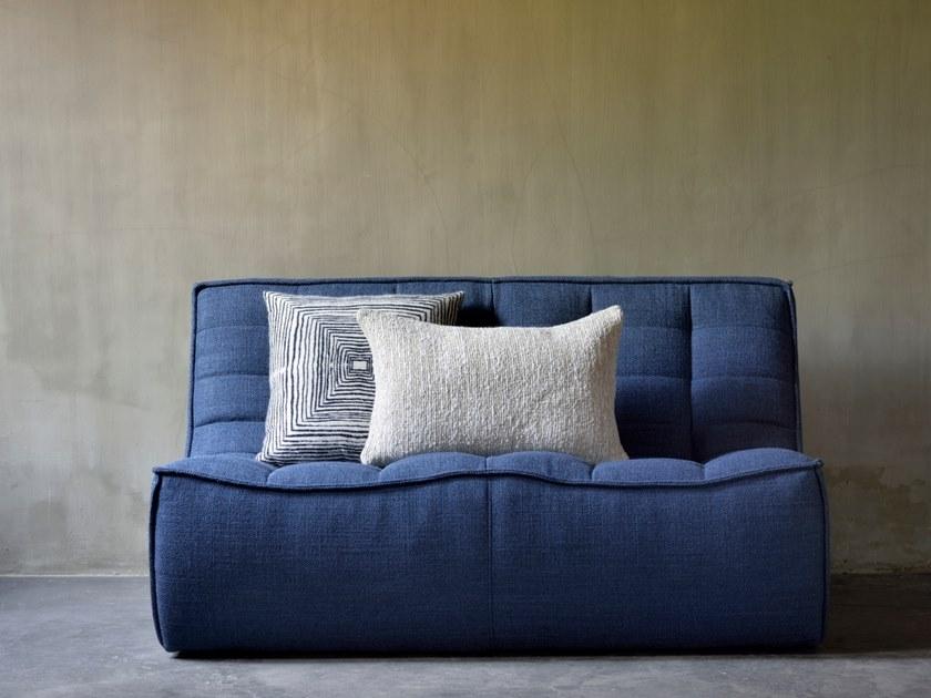 Ethnicraft Квадратная тканевая подушка для дивана Mystic ink 21057 - Вид №3