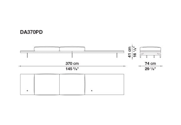 Кожаный диван B&B Italia док ARCH-00130675 - Вид №103