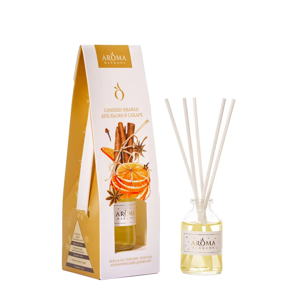 Диффузор аромат «Апельсин в сахаре» 50 мл AROMA HARMONY STLM-2131553 - Вид №1