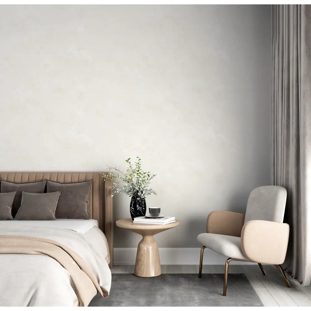 Wallsecret Esmeralda: Флизелиновые обои бежевые с виниловым покрытием 89407990 STLM-1572196 - Вид №4