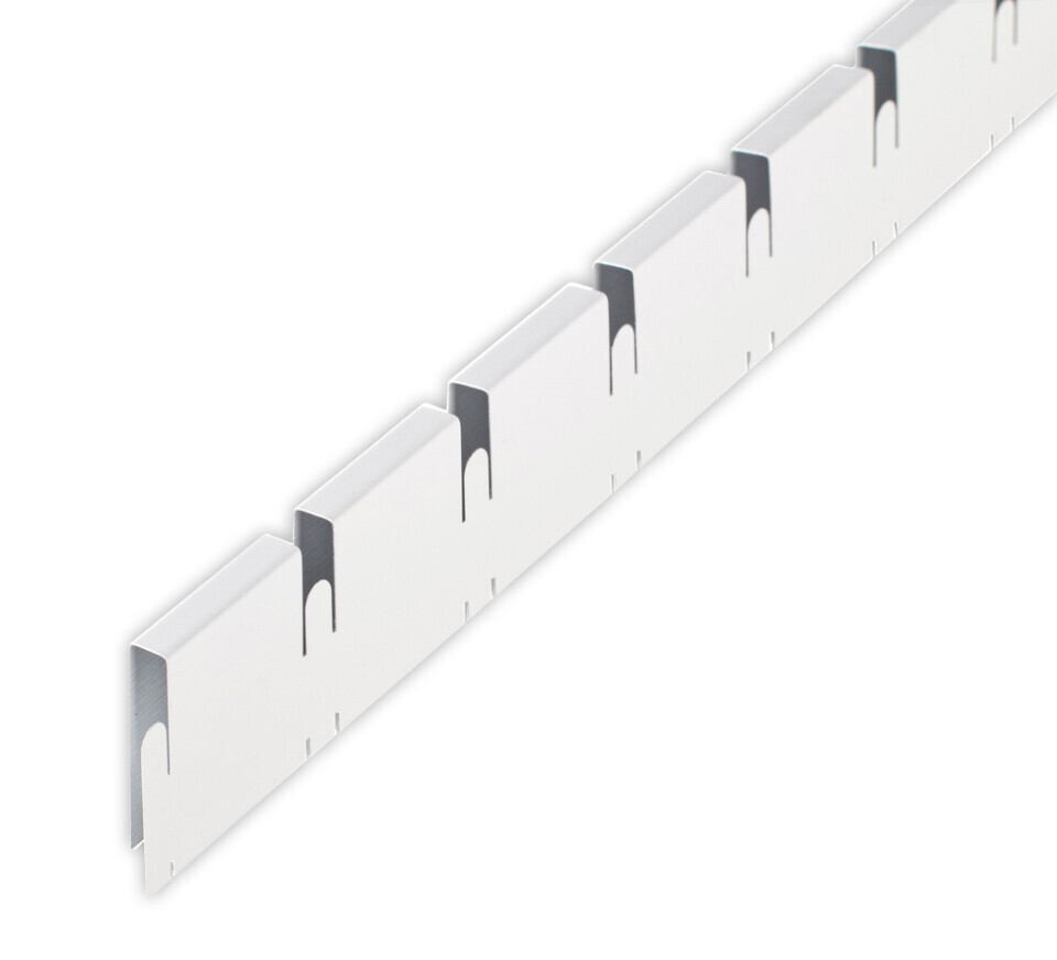 82151719 Профиль грильято папа 50x50x40 мм белый 0.6 м STLM-0020462 АЛБЕС 