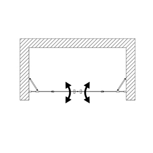 B9648ULUTR Polaris Сollection душевая зона  Samo 40381 - Вид №1
