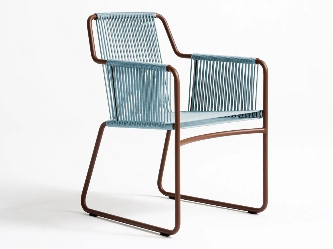 Веревочный стул для сада с подлокотниками RODA Harp ARCH-00102244