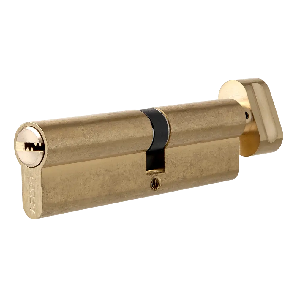 Цилиндр Apecs SM-90(35C/55)-C-G, 35x55 мм, ключ/вертушка, цвет золото ЦИЛИНДР APECS SM-90(35C/55)-C-G КЛ-ВЕРТ STLM-2060560
