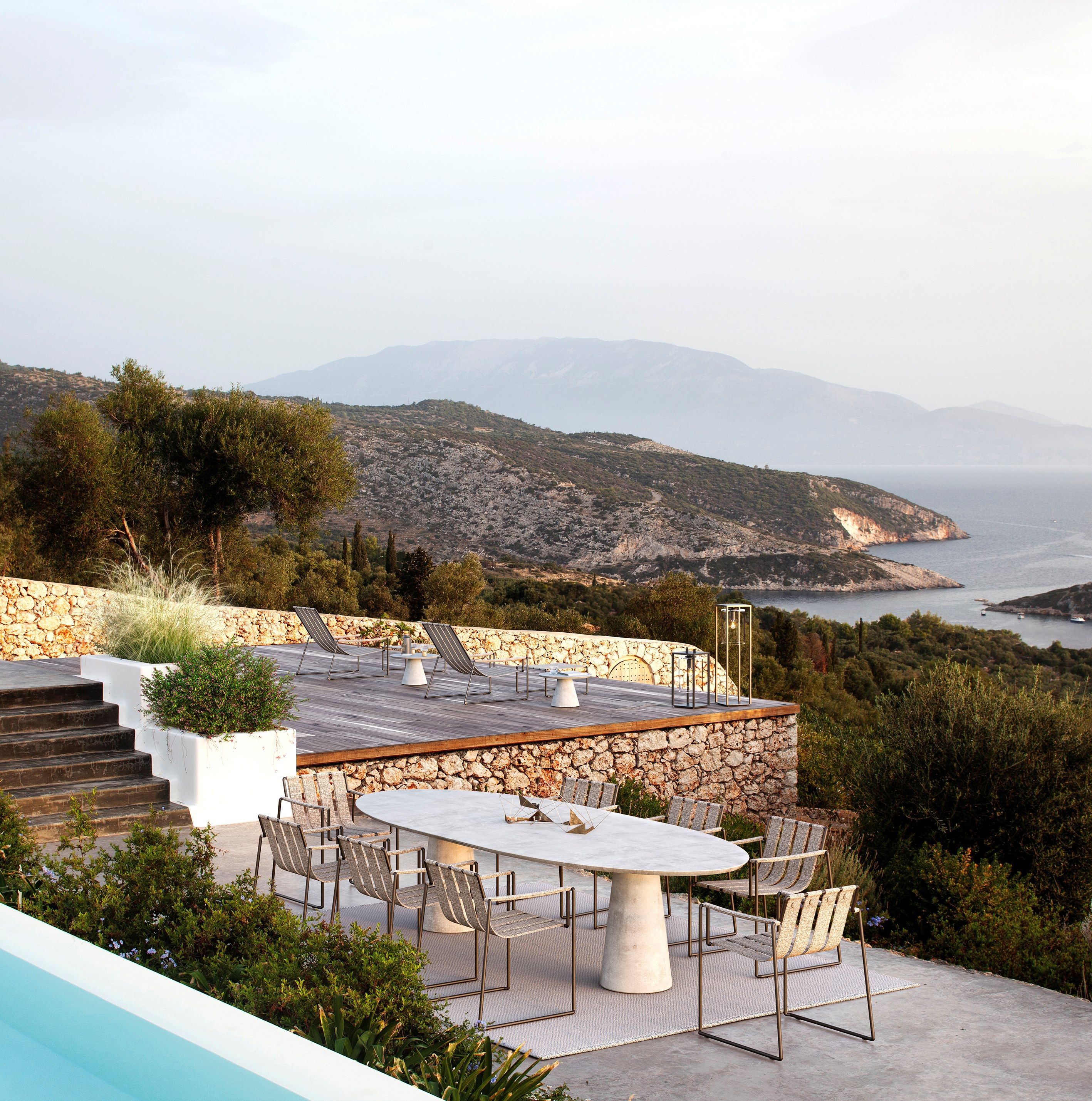 Ткань сани сад стул с подлокотниками Royal Botania Strappy ARCH-00089891 - Вид №8