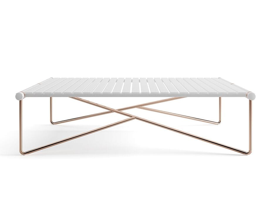 Алюминиевый прямоугольный низкий садовый столик Myface Noa ARCH-00011285 - Вид №1