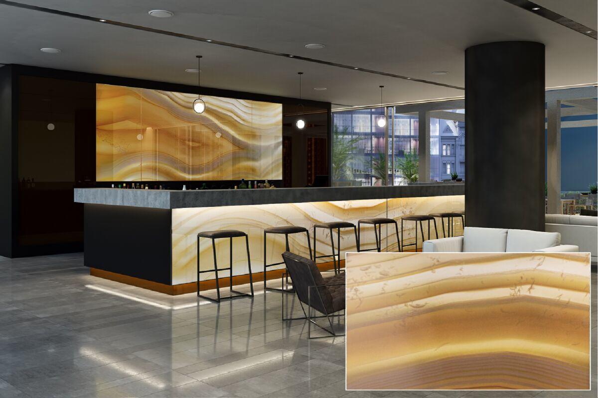 FSRT384 Зум-стекло Vivispectra с прослойкой из агата  Forms-surfaces  - Вид №7