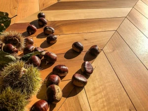 Alma by Giorio Двухслойный строганный вручную деревянный паркет Spine