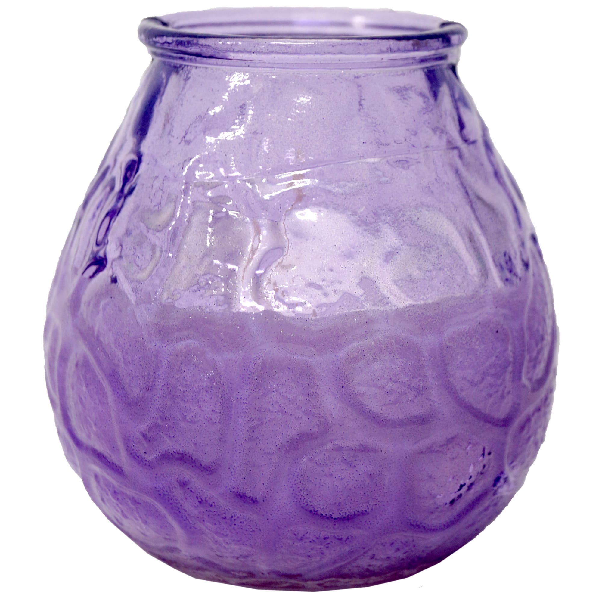 82625939 Свеча ароматическая в стекле, цвет лиловый Santreyd  - Вид №1