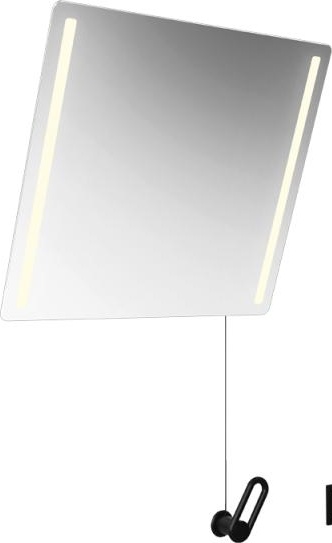 801.01B401 Зеркало со светодиодной подсветкой плюс HEWI Edition matt | Polyamid 