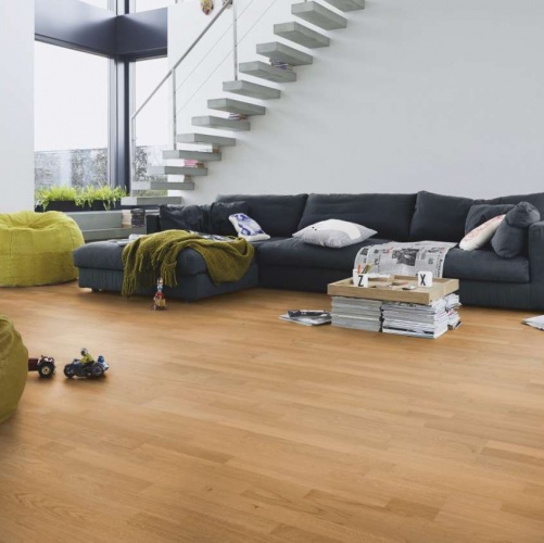 Паркетная доска Meister PС 200 Classic Гармония 910 Дуб Натур (Гладкая) 2400х200 мм 2300200104 - Вид №7