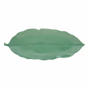 Блюдо фарфоровое сервировочное 39х16 см светло-зеленое "Мадагаскар" EASY LIFE МАДАГАСКАР 00-3947030 Зеленый