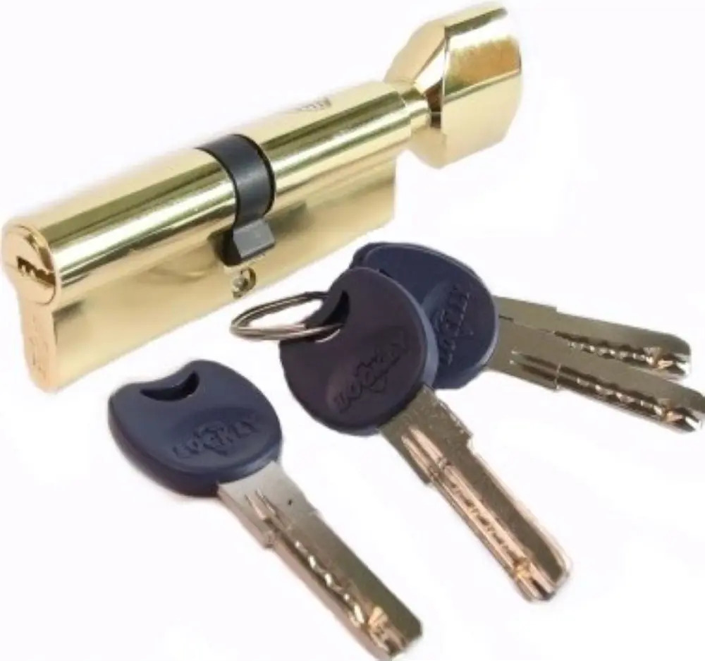 90305460 Цилиндровый механизм LOCKLY Z100P-70-V-G (35/35) кл./верт. STLM-0176511