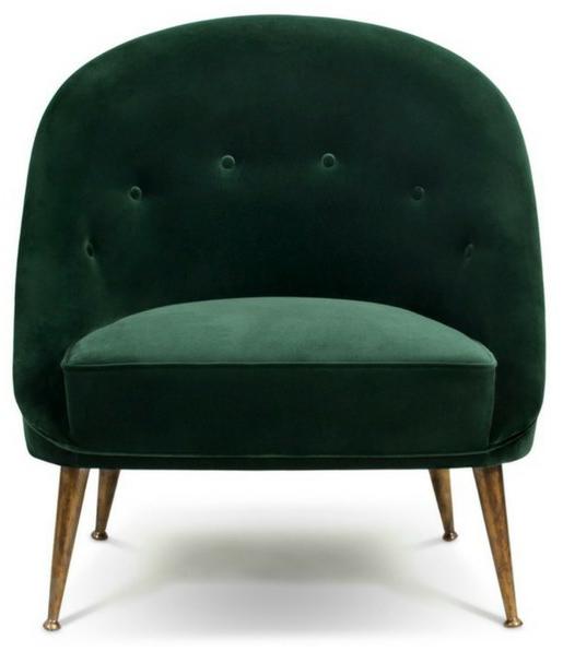 BRABBU Мягкое бархатное кресло Malay sun-id-1384155 - Вид №1