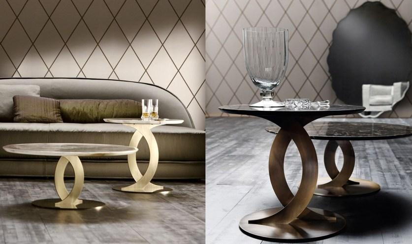 OPERA CONTEMPORARY Круглый журнальный столик из мрамора sun-id-1490124 - Вид №6