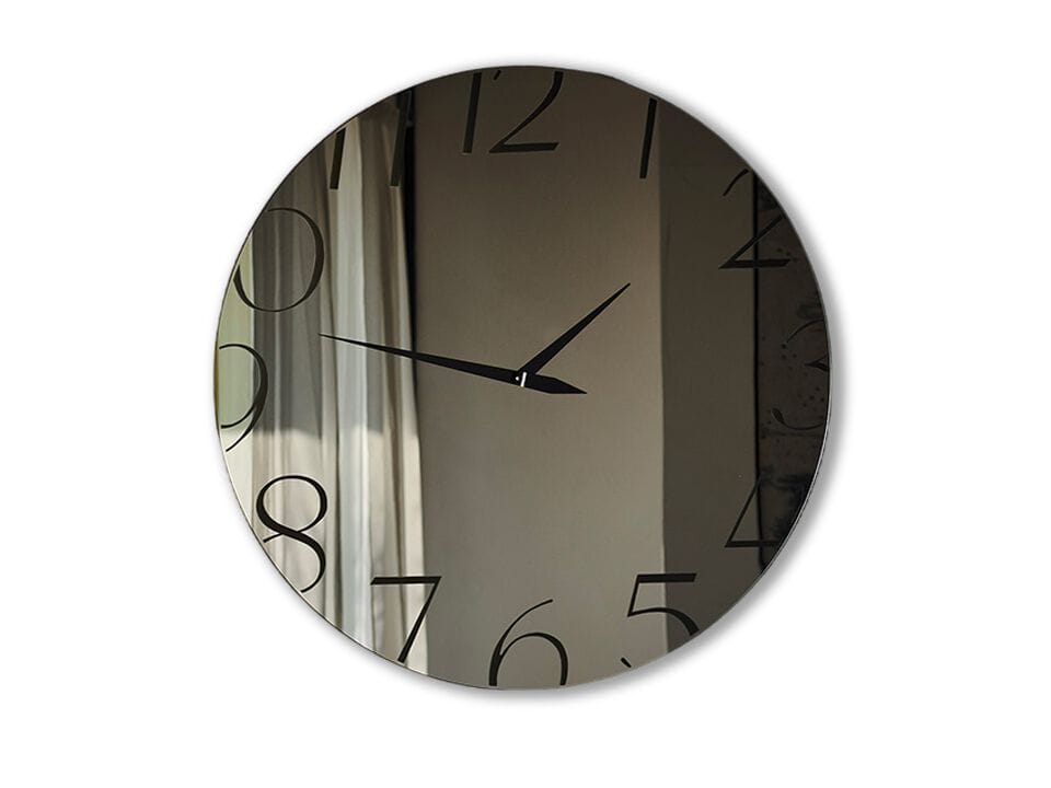 Настенные зеркальные стеклянные часы Cattelan italia MOMENT ARCH-00075273